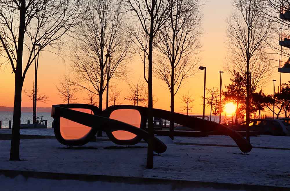 2 X SOL PÅ SPIDSEN AF AARHUS Ø