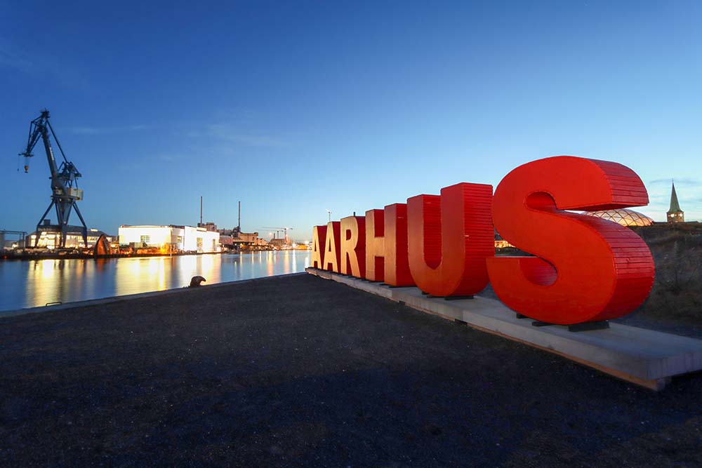 AARHUS - bogstaver, 3 forskellige motiver